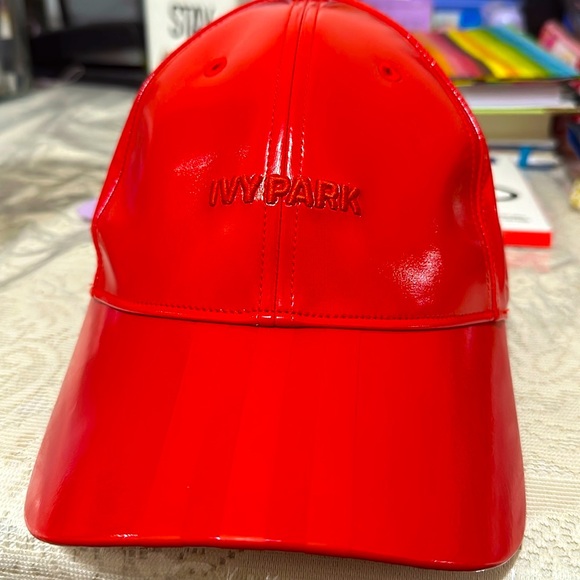 IVY PARK Accessories - Ivy Park Red Latex Cap